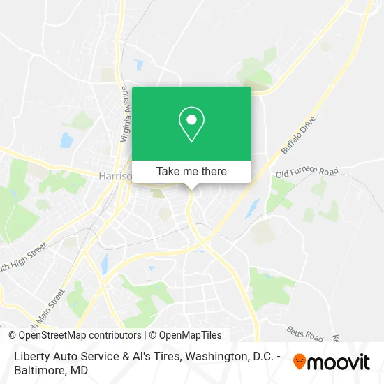 Liberty Auto Service & Al's Tires map