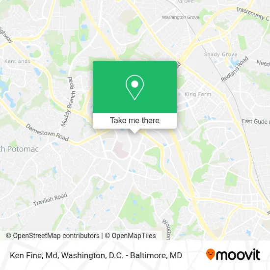 Ken Fine, Md map