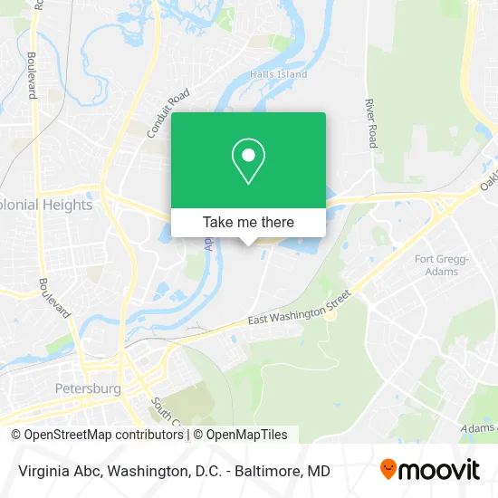 Virginia Abc map