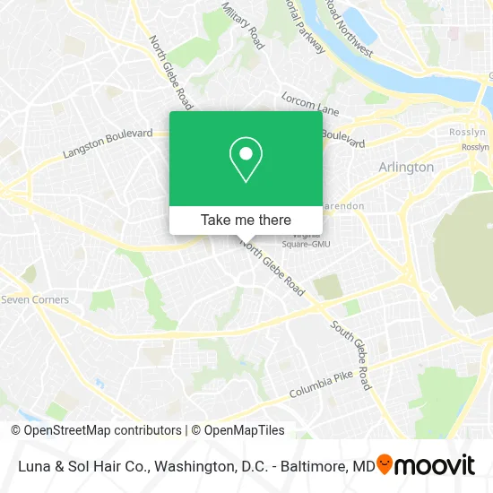 Luna & Sol Hair Co. map