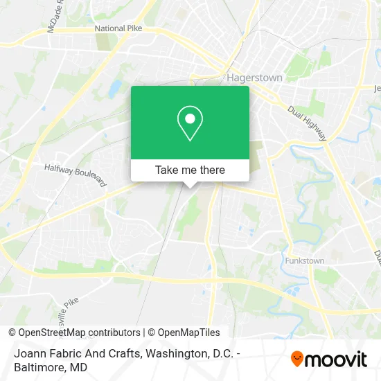 Joann Fabric And Crafts map