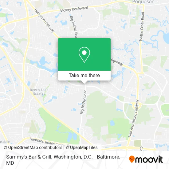 Sammy's Bar & Grill map