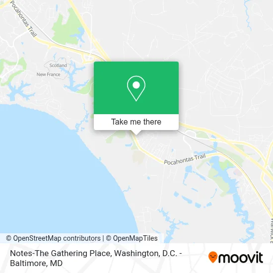 Notes-The Gathering Place map