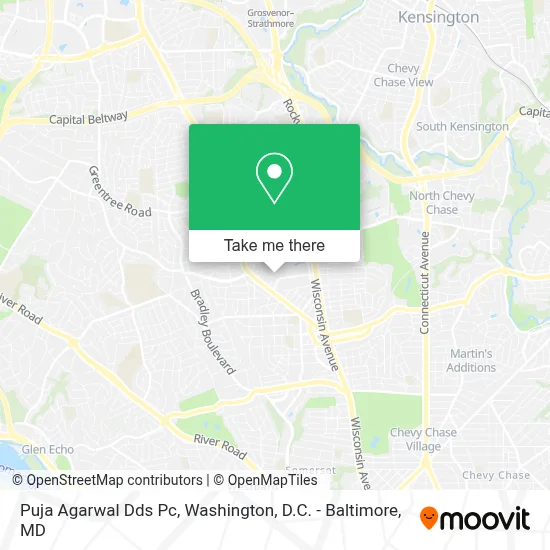 Puja Agarwal Dds Pc map