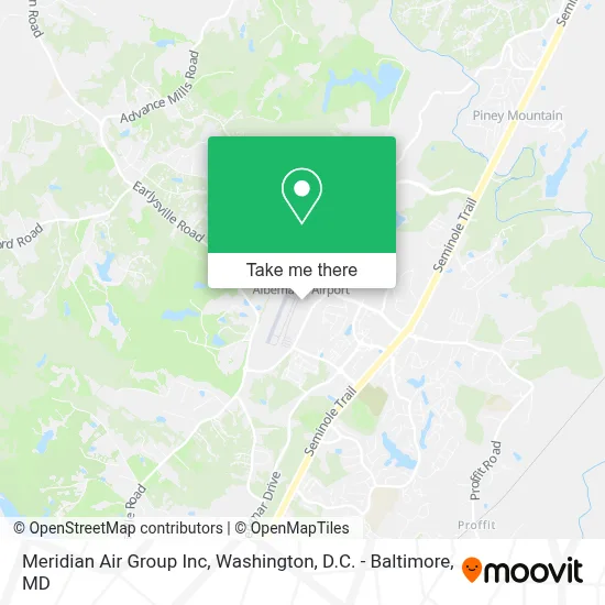 Meridian Air Group Inc map