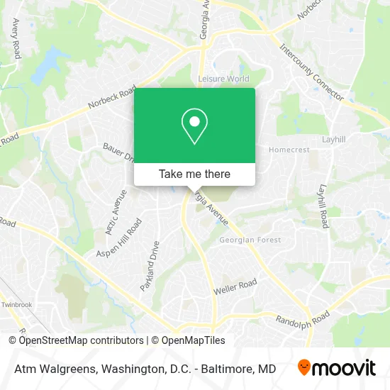 Atm Walgreens map