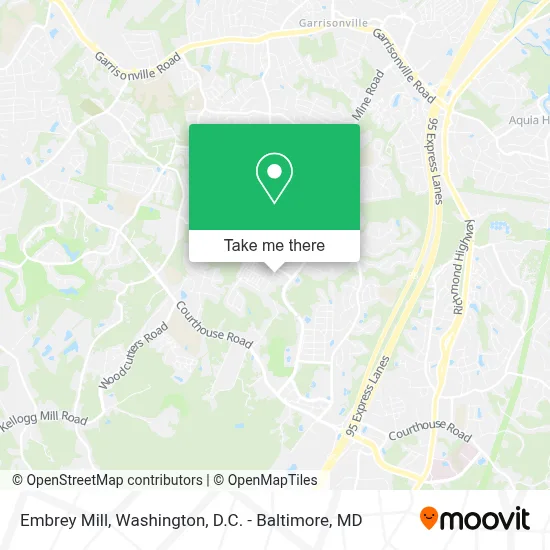 Embrey Mill map