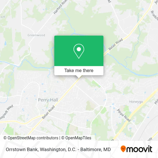 Orrstown Bank map