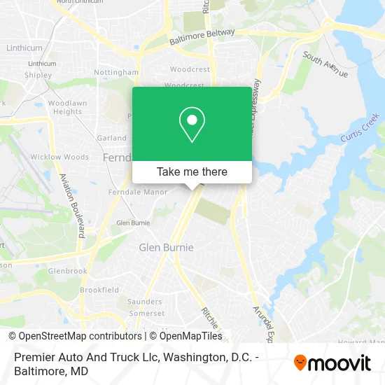 Premier Auto And Truck Llc map