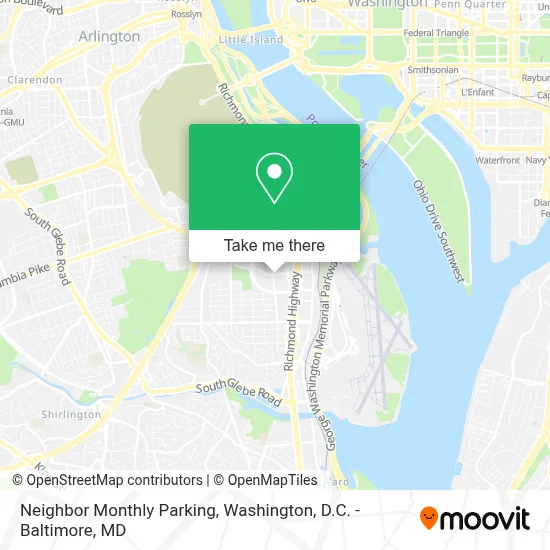 Neighbor Monthly Parking map