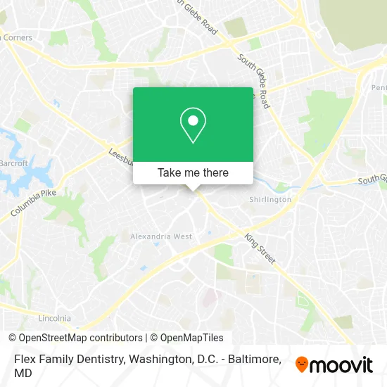 Flex Family Dentistry map