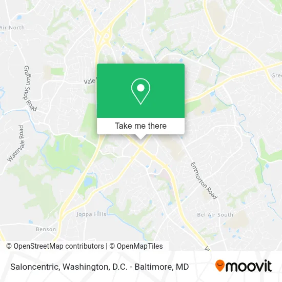 Saloncentric map