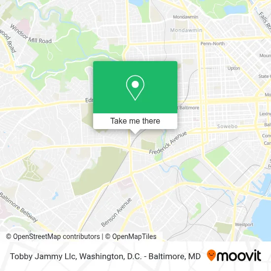 Tobby Jammy Llc map