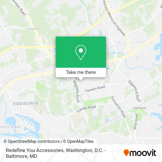 Redefine You Accessories map