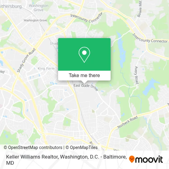 Keller Williams Realtor map