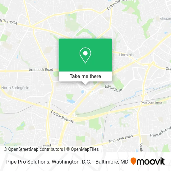 Pipe Pro Solutions map