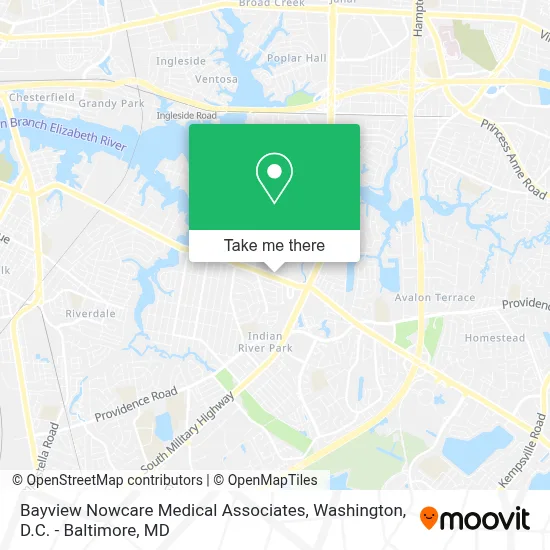 Bayview Nowcare Medical Associates map