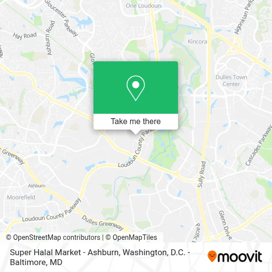 Super Halal Market - Ashburn map