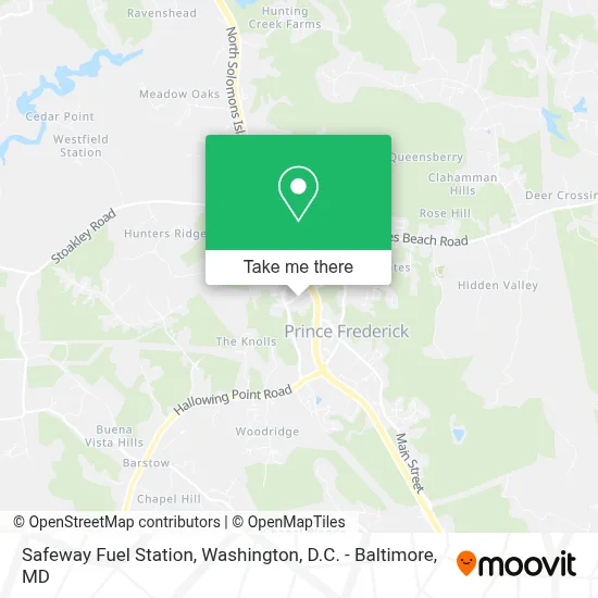 Safeway Fuel Station map