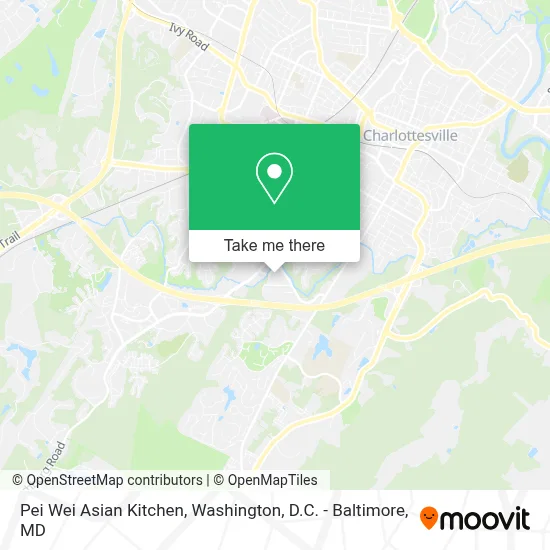 Pei Wei Asian Kitchen map
