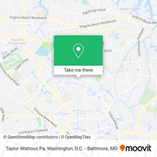 Taylor Watrous Pa map