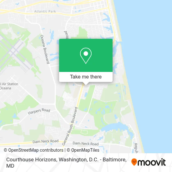 Courthouse Horizons map