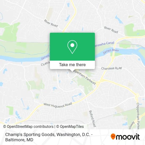 Champ's Sporting Goods map