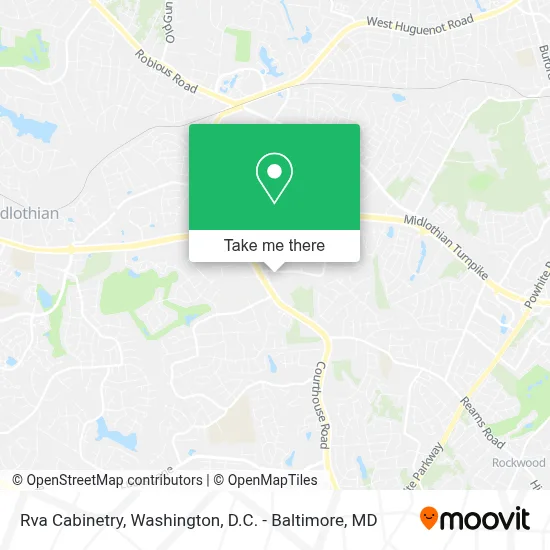 Rva Cabinetry map