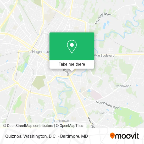 Quiznos map