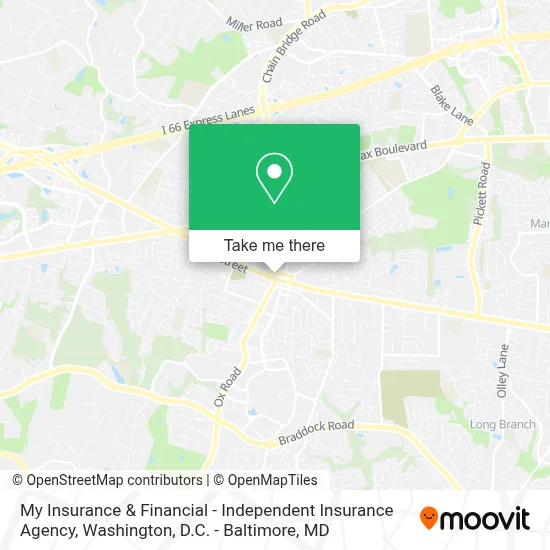 My Insurance & Financial - Independent Insurance Agency map