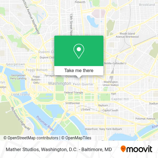 Mather Studios map