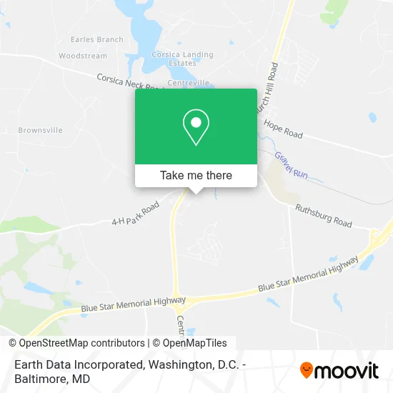 Earth Data Incorporated map