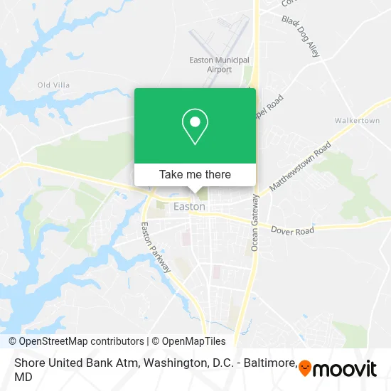 Shore United Bank Atm map