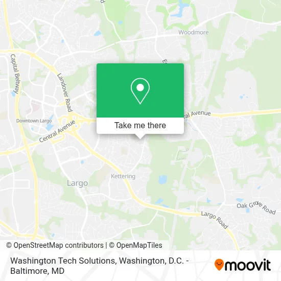 Washington Tech Solutions map