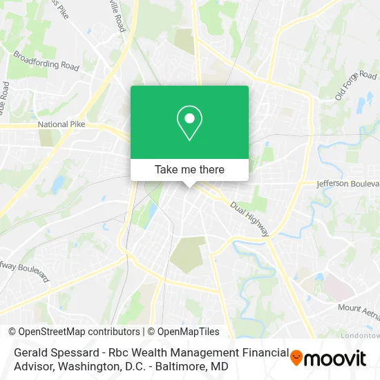 Gerald Spessard - Rbc Wealth Management Financial Advisor map