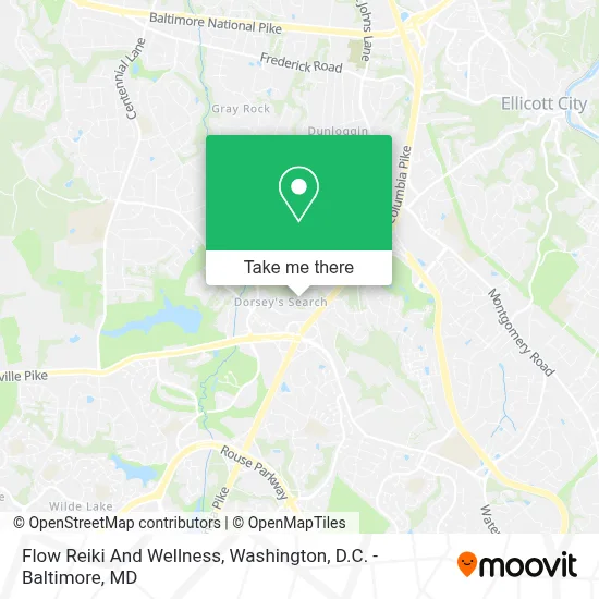 Flow Reiki And Wellness map