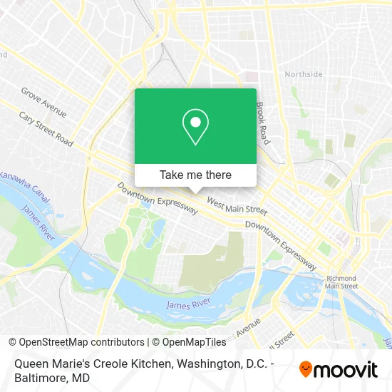 Queen Marie's Creole Kitchen map
