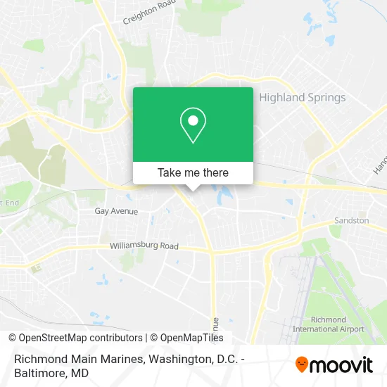 Richmond Main Marines map