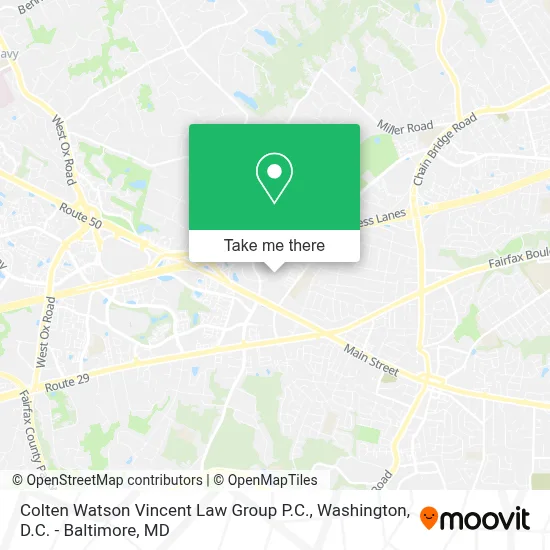 Colten Watson Vincent Law Group P.C. map