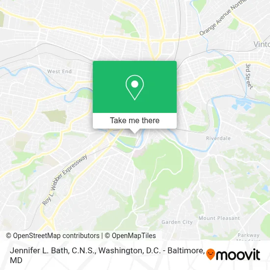 Jennifer L. Bath, C.N.S. map