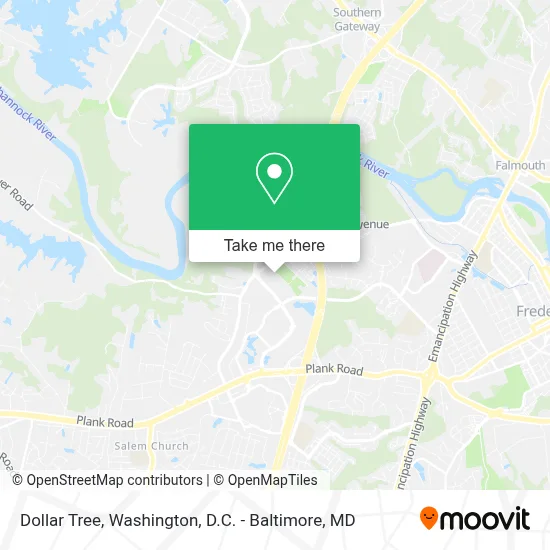 Dollar Tree map