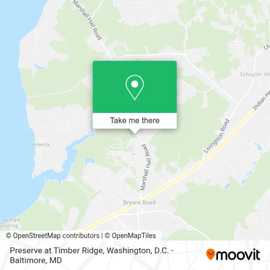 Preserve at Timber Ridge map