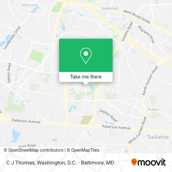 C J Thomas map