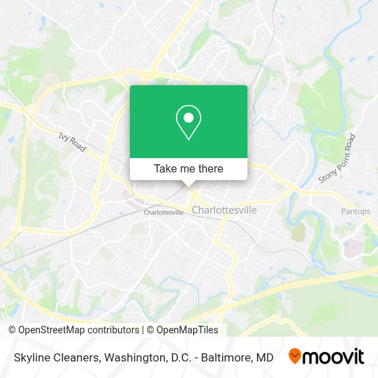 Skyline Cleaners map