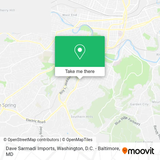 Dave Sarmadi Imports map