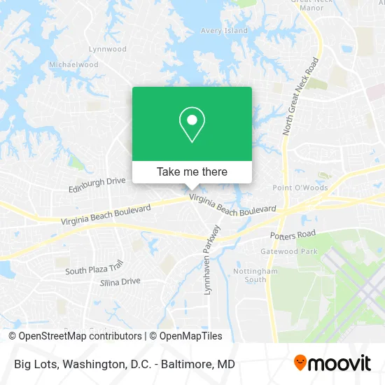 Big Lots map