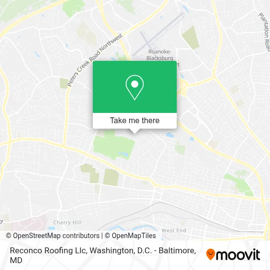 Reconco Roofing Llc map