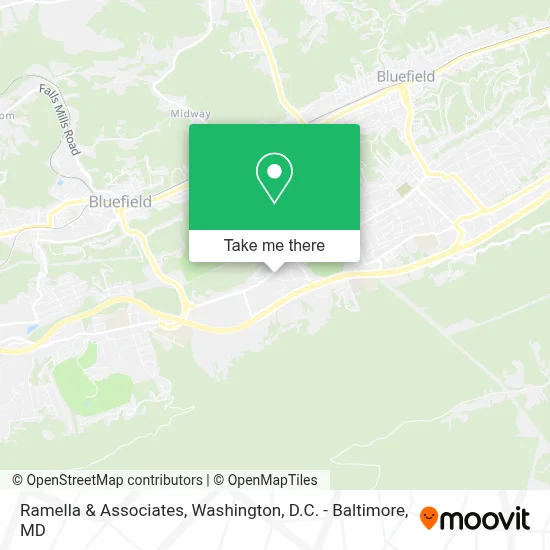 Ramella & Associates map