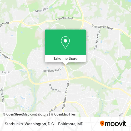 Starbucks map