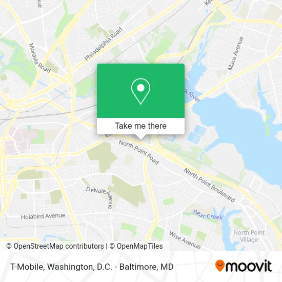 T-Mobile map